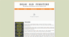 Desktop Screenshot of delhioldfurniture.com