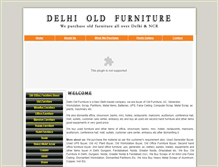 Tablet Screenshot of delhioldfurniture.com
